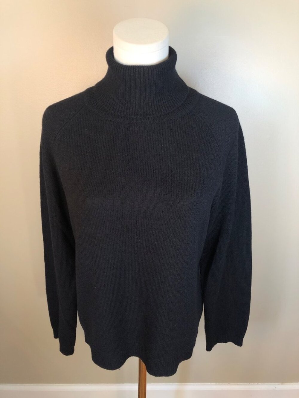 Vintage Y2K Lilly Pulitzer Cashmere Angora Turtleneck Sweater Size L Equestrian